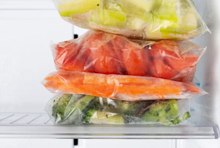 How to freeze vegetables