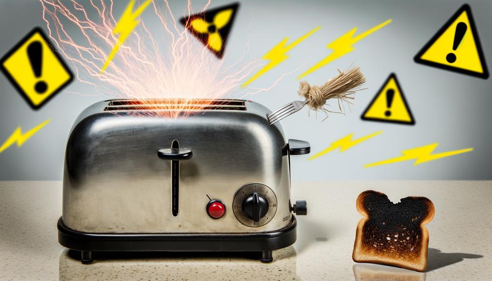 fork in toaster dangers